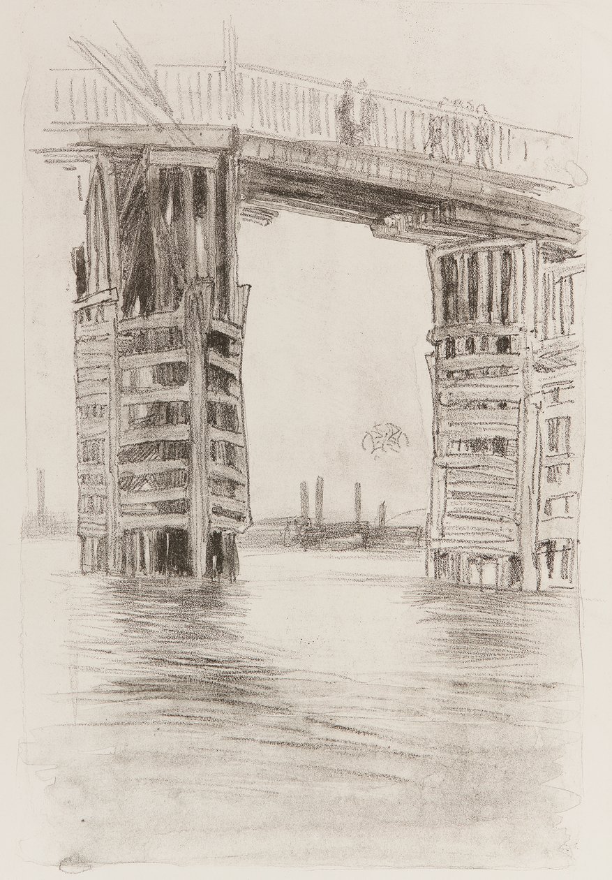 Den høye broen av James Abbott McNeill Whistler