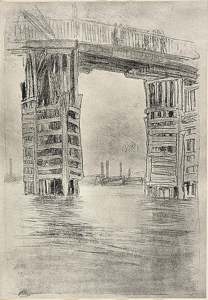 Den høye broen av James Abbott McNeill Whistler