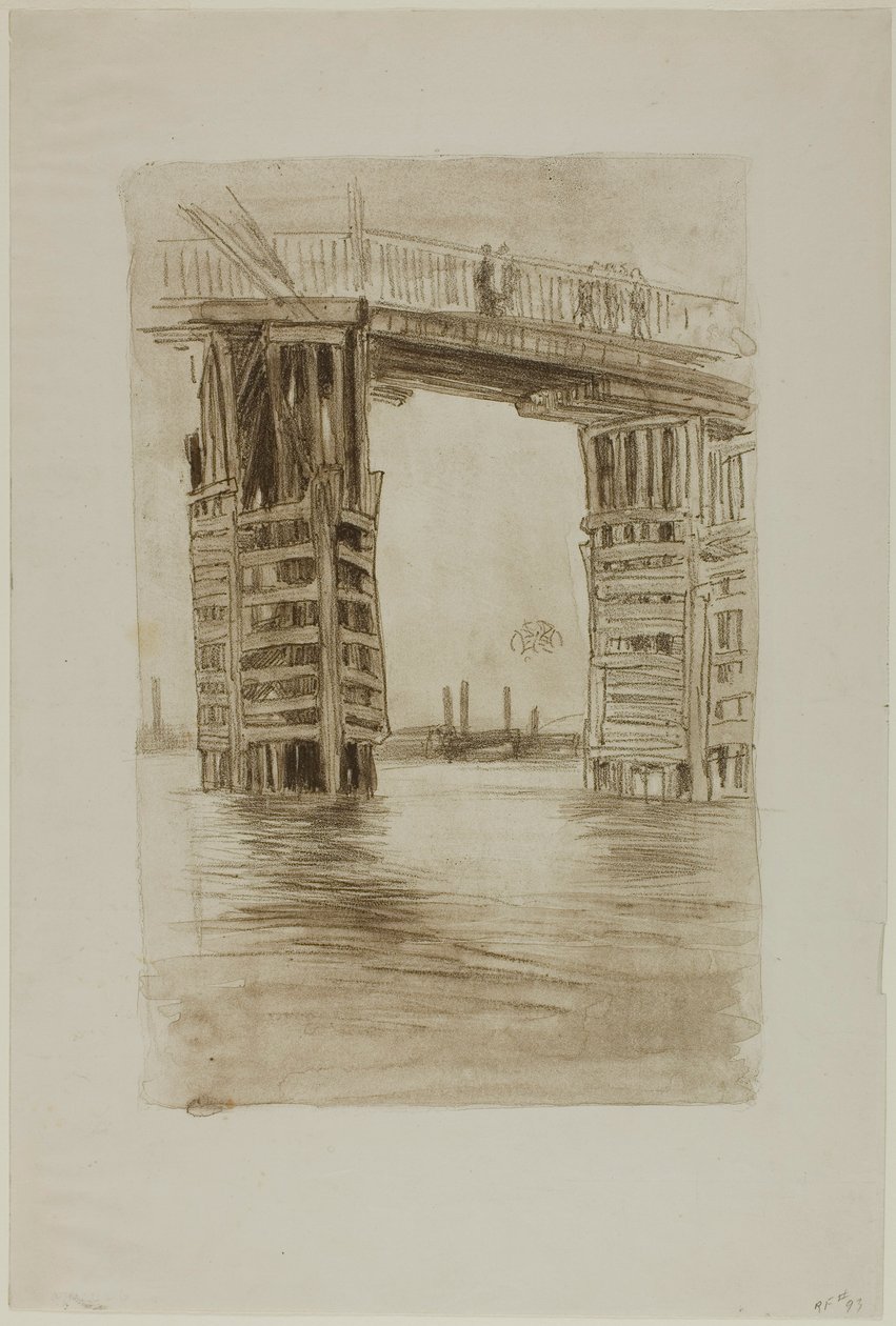 Den høye broen av James Abbott McNeill Whistler