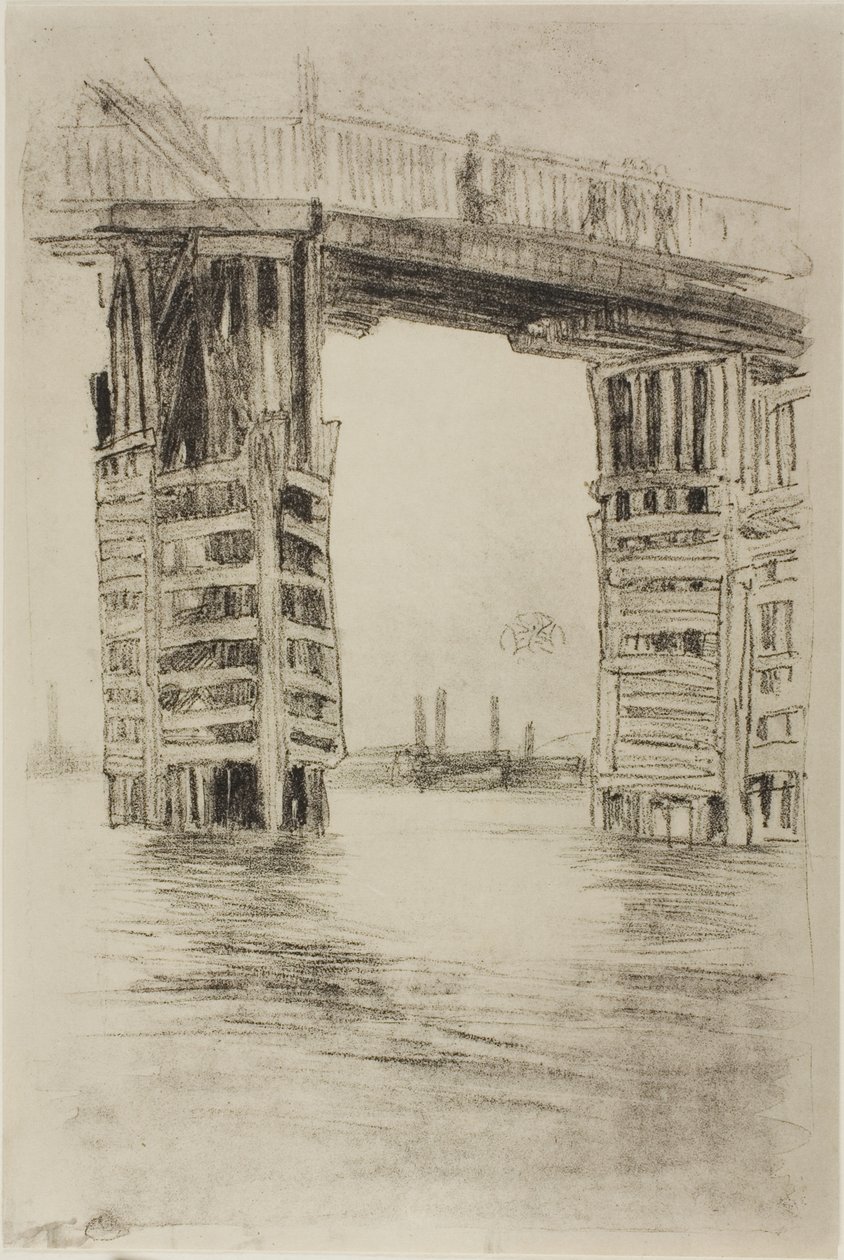 Den høye broen av James Abbott McNeill Whistler