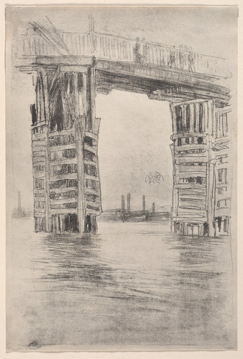 Den høye broen av James McNeill Whistler
