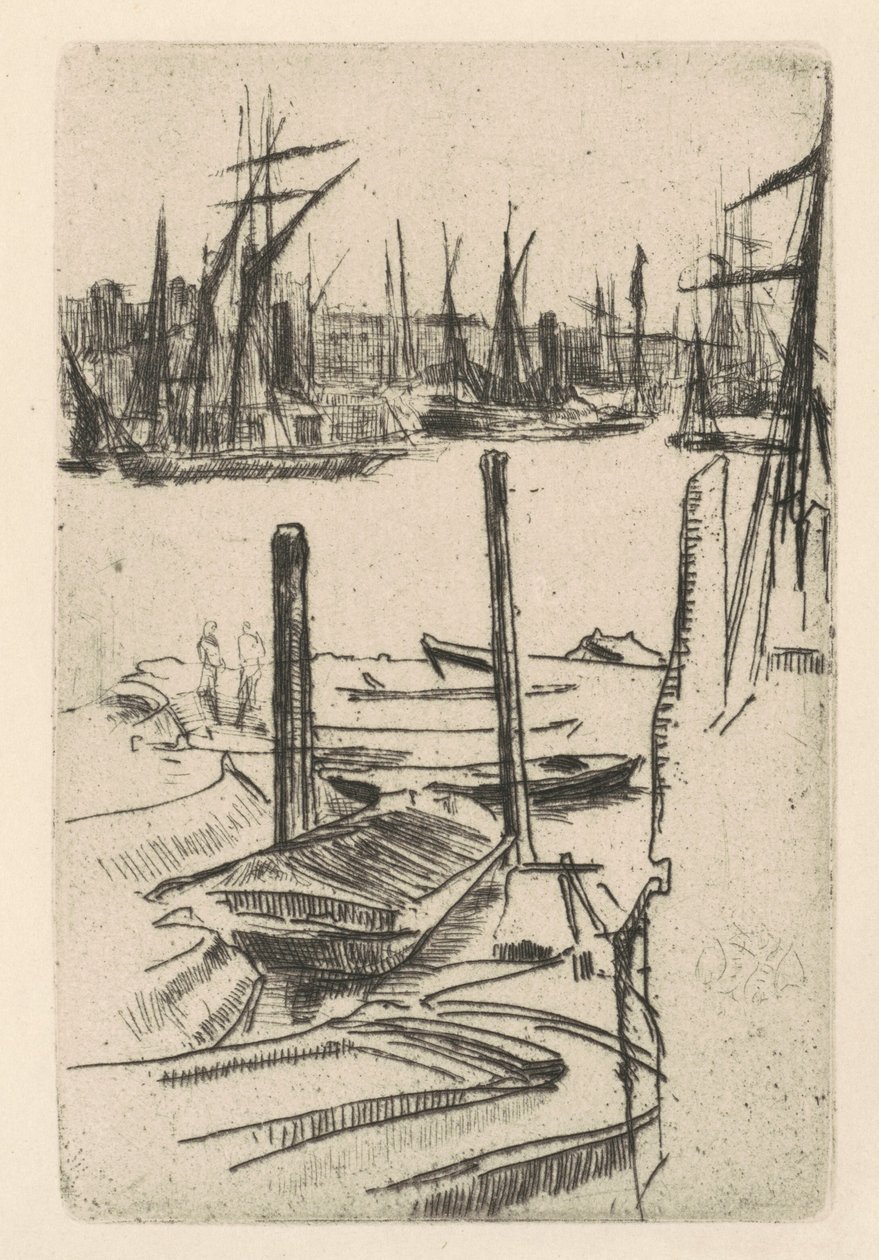 Det lille bassenget av James Abbott McNeill Whistler