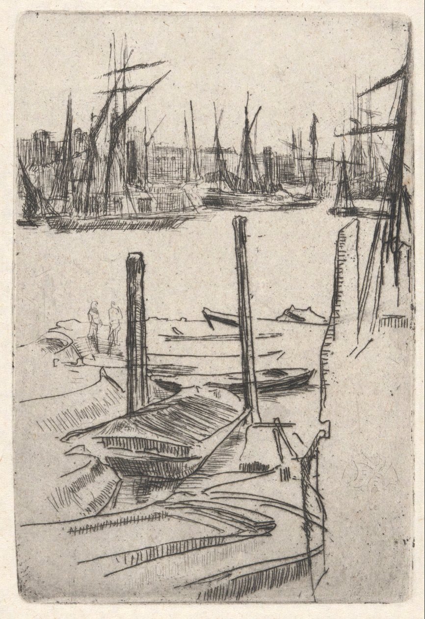 Det lille bassenget av James Abbott McNeill Whistler