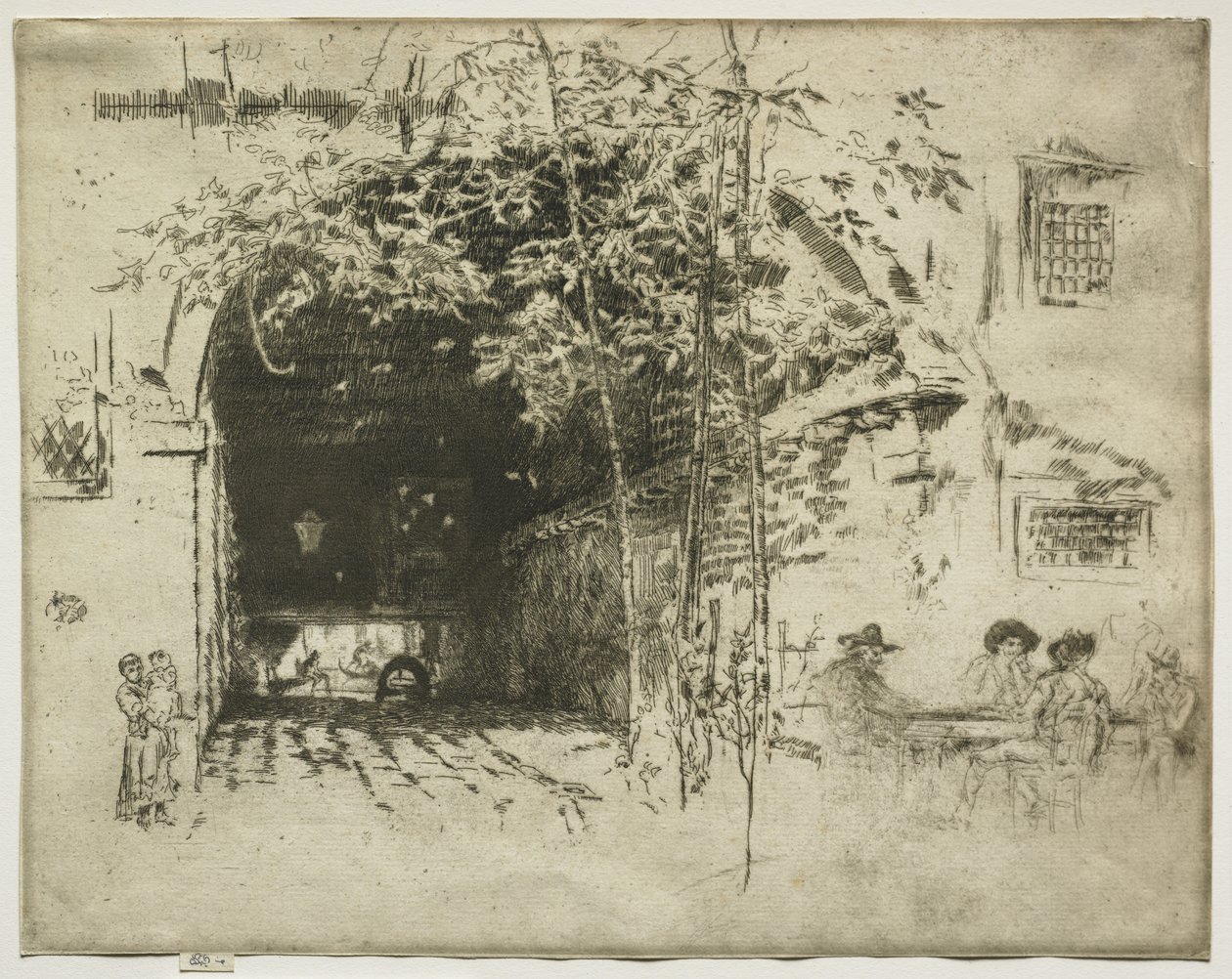 The Traghetto av James McNeill Whistler