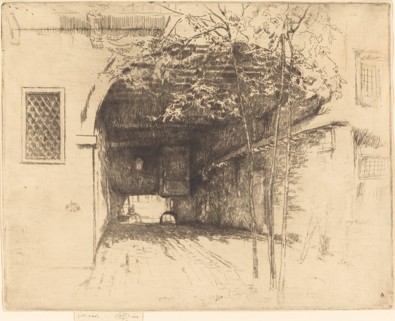 Fergen, No.I av James Abbott McNeill Whistler