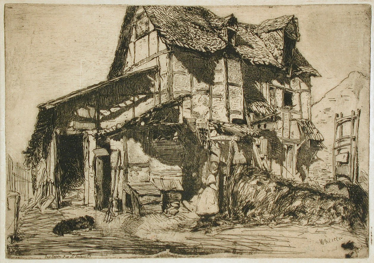 Den utrygge leiegården av James McNeill Whistler