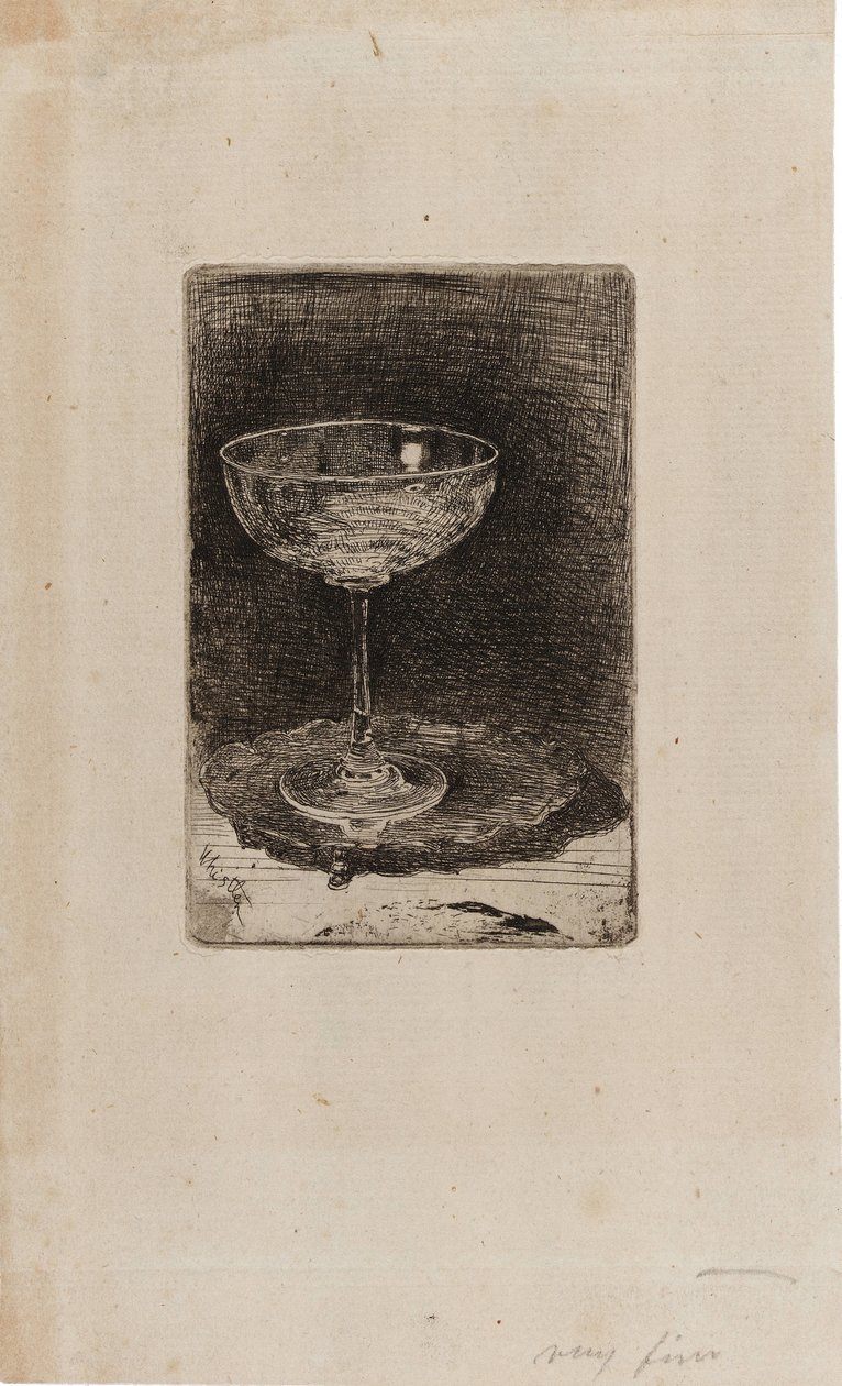 Vinglasset av James Abbott McNeill Whistler