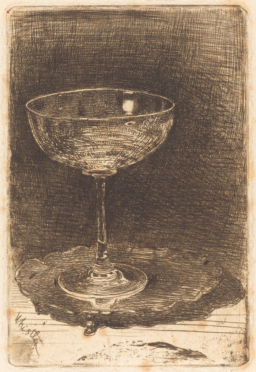 Vinglasset av James Abbott McNeill Whistler