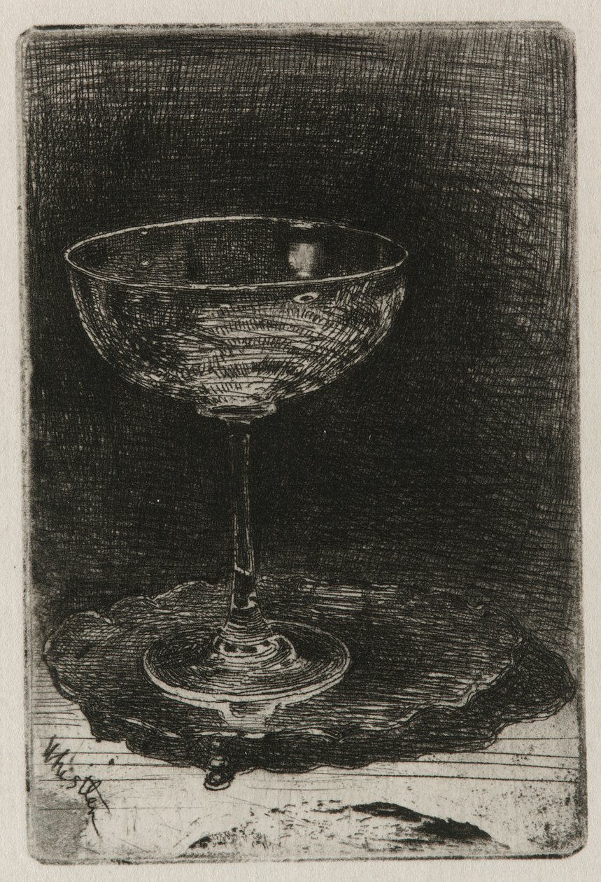 Vinglasset av James Abbott McNeill Whistler