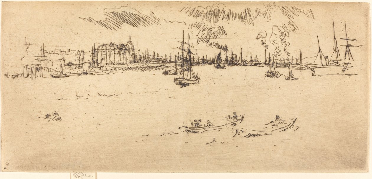 Tilbury av James Abbott McNeill Whistler