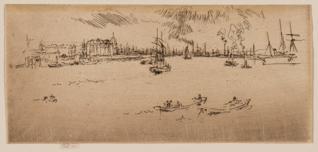 Tilbury av James Abbott McNeill Whistler