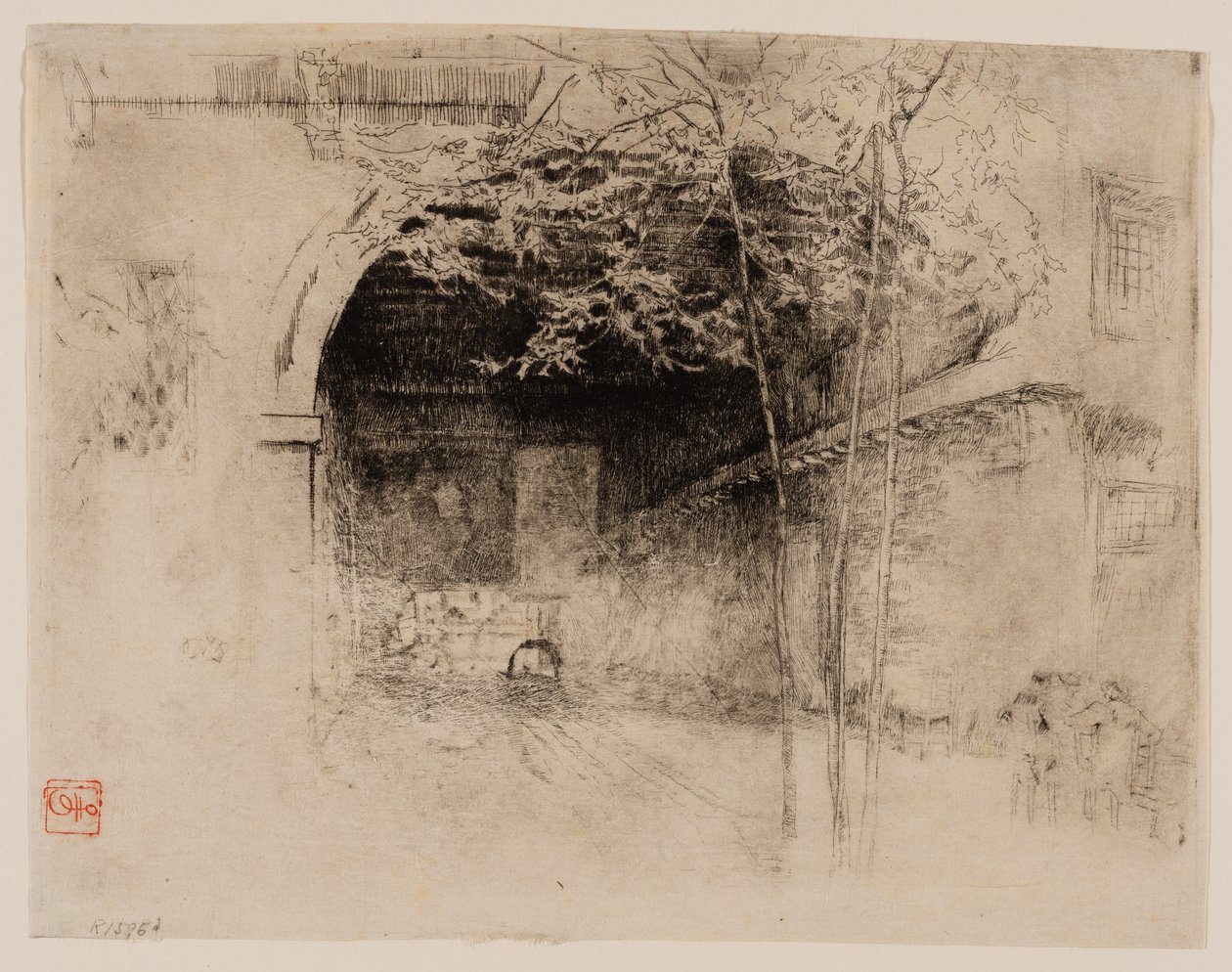Ferje av James Abbott McNeill Whistler