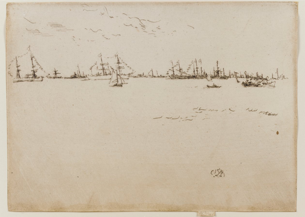 Troppeskip av James Abbott McNeill Whistler