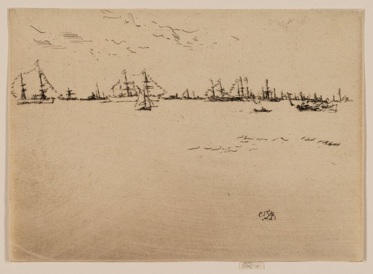 Troppeskip av James Abbott McNeill Whistler