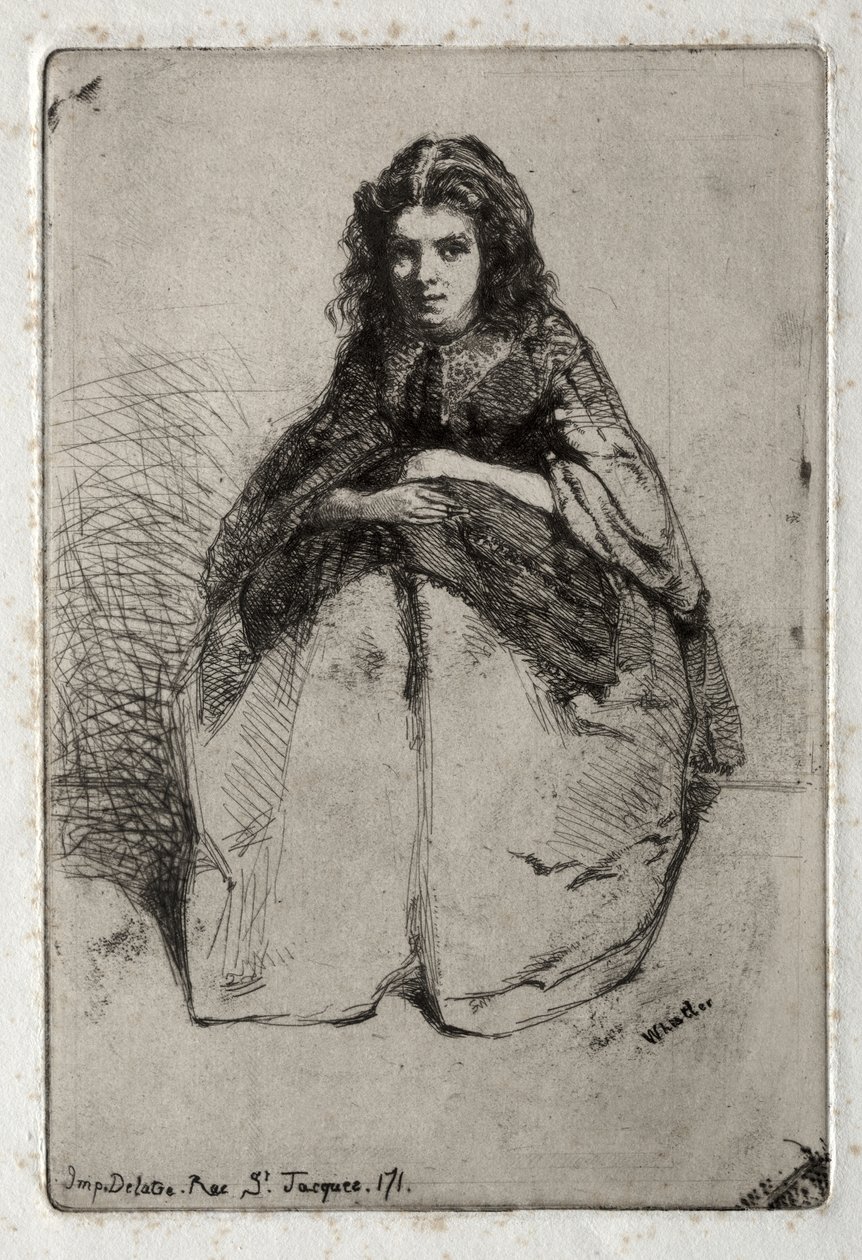 Tolv raderinger fra naturen:  Fumette av James McNeill Whistler