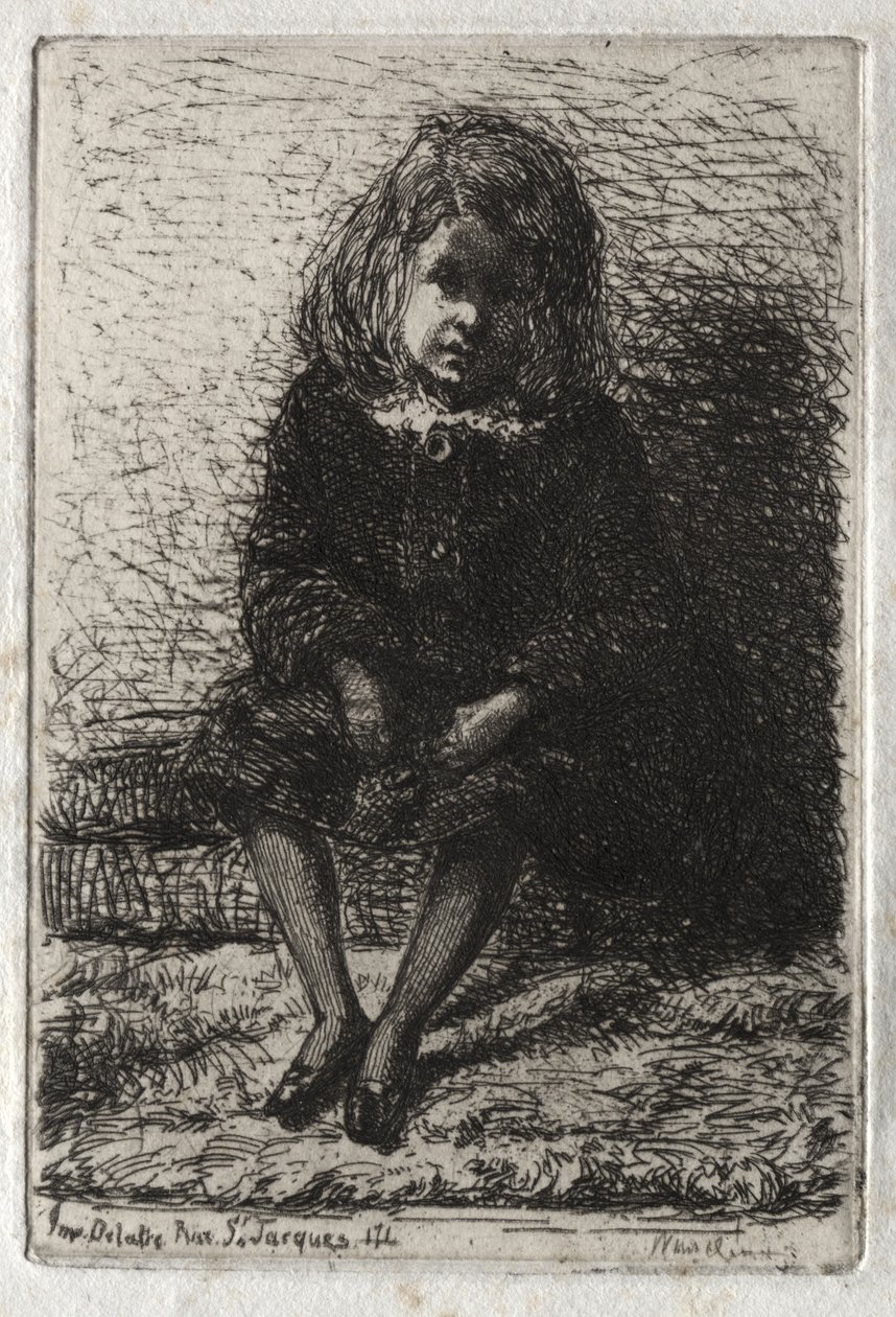 Tolv raderinger fra naturen: Lille Arthur av James McNeill Whistler