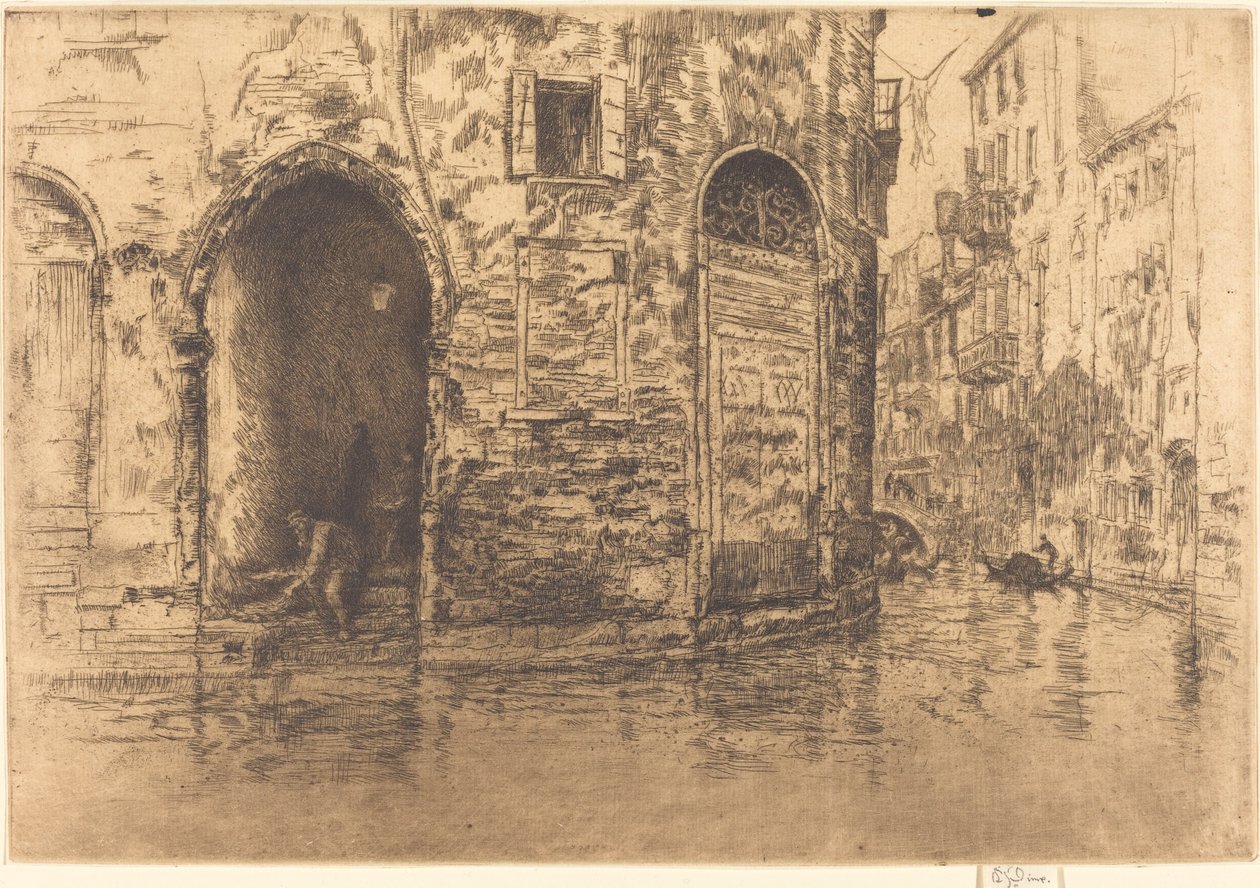 To døråpninger av James Abbott McNeill Whistler