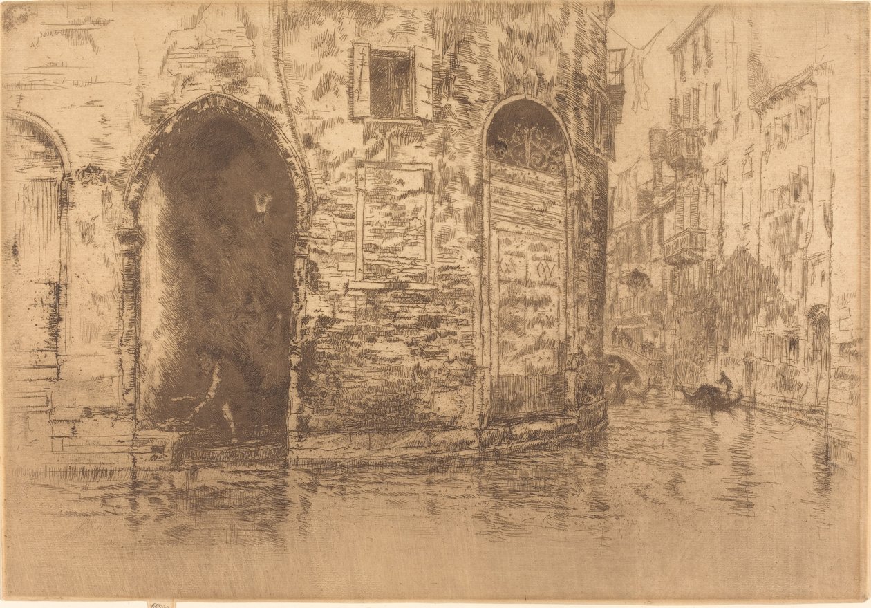 To døråpninger av James Abbott McNeill Whistler