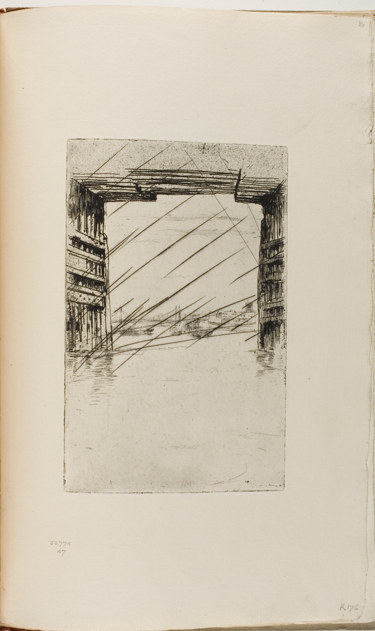 Under Old Battersea Bridge av James Abbott McNeill Whistler