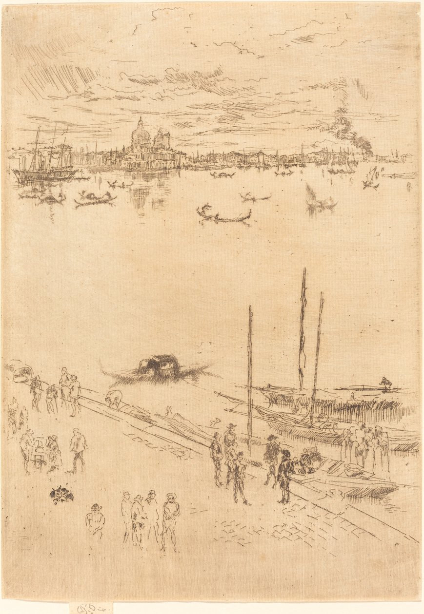 Oppreist Venezia av James Abbott McNeill Whistler