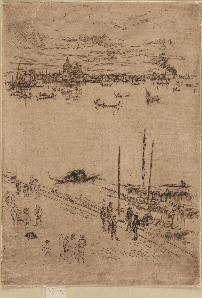 Oppreist Venezia av James Abbott McNeill Whistler
