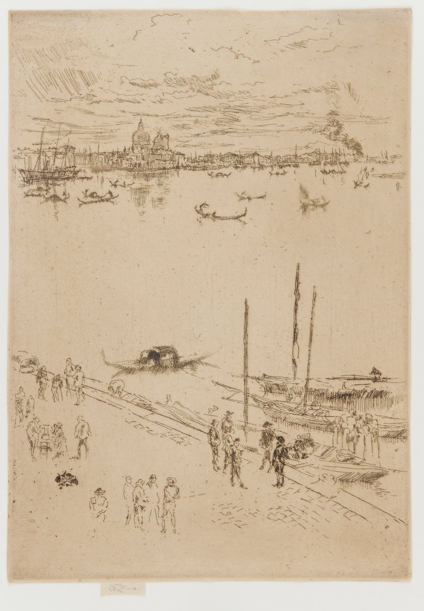 Oppreist Venezia av James Abbott McNeill Whistler