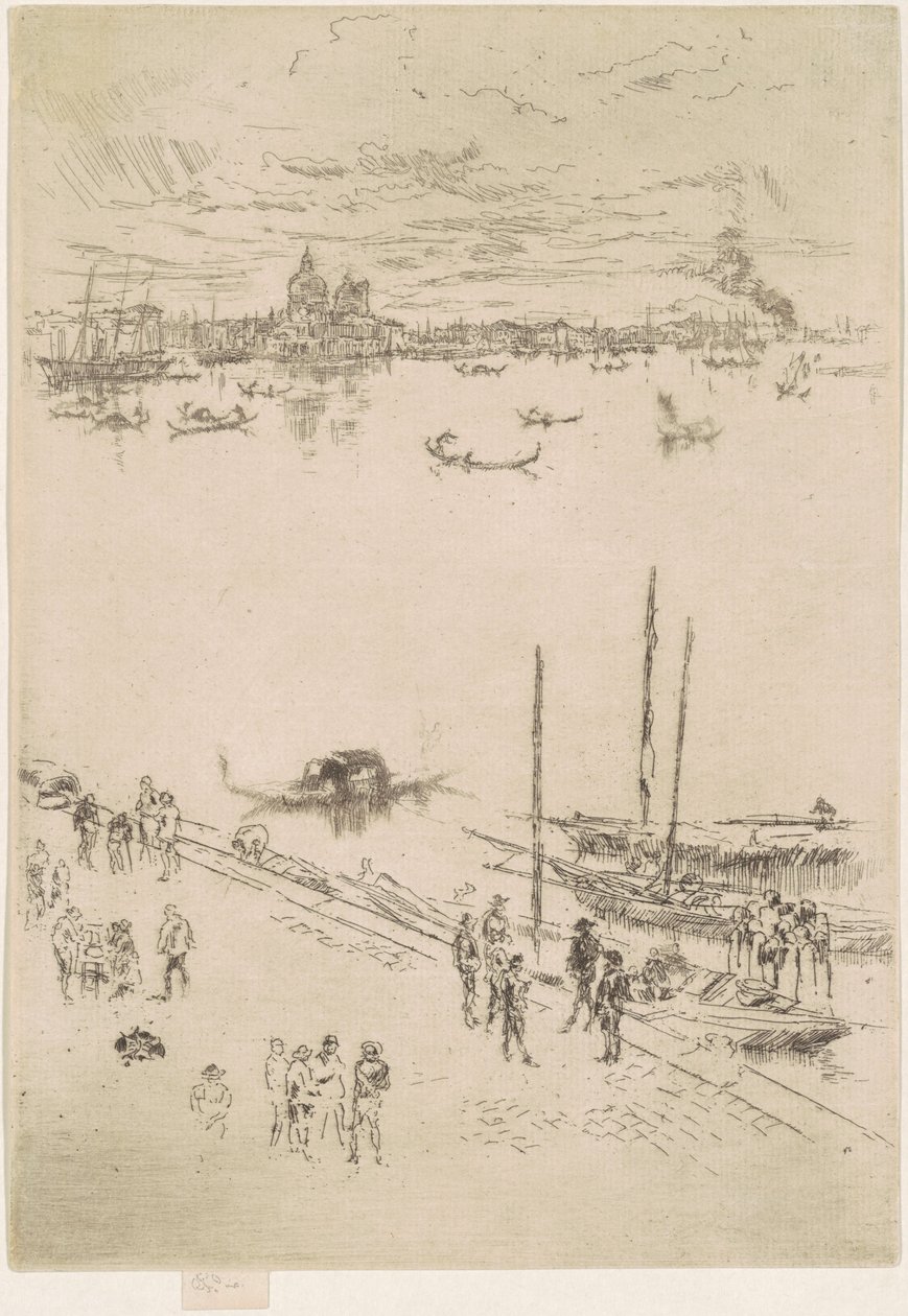 Oppreist Venezia av James Abbott McNeill Whistler