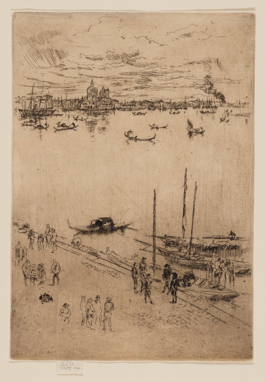 Oppreist Venezia av James Abbott McNeill Whistler