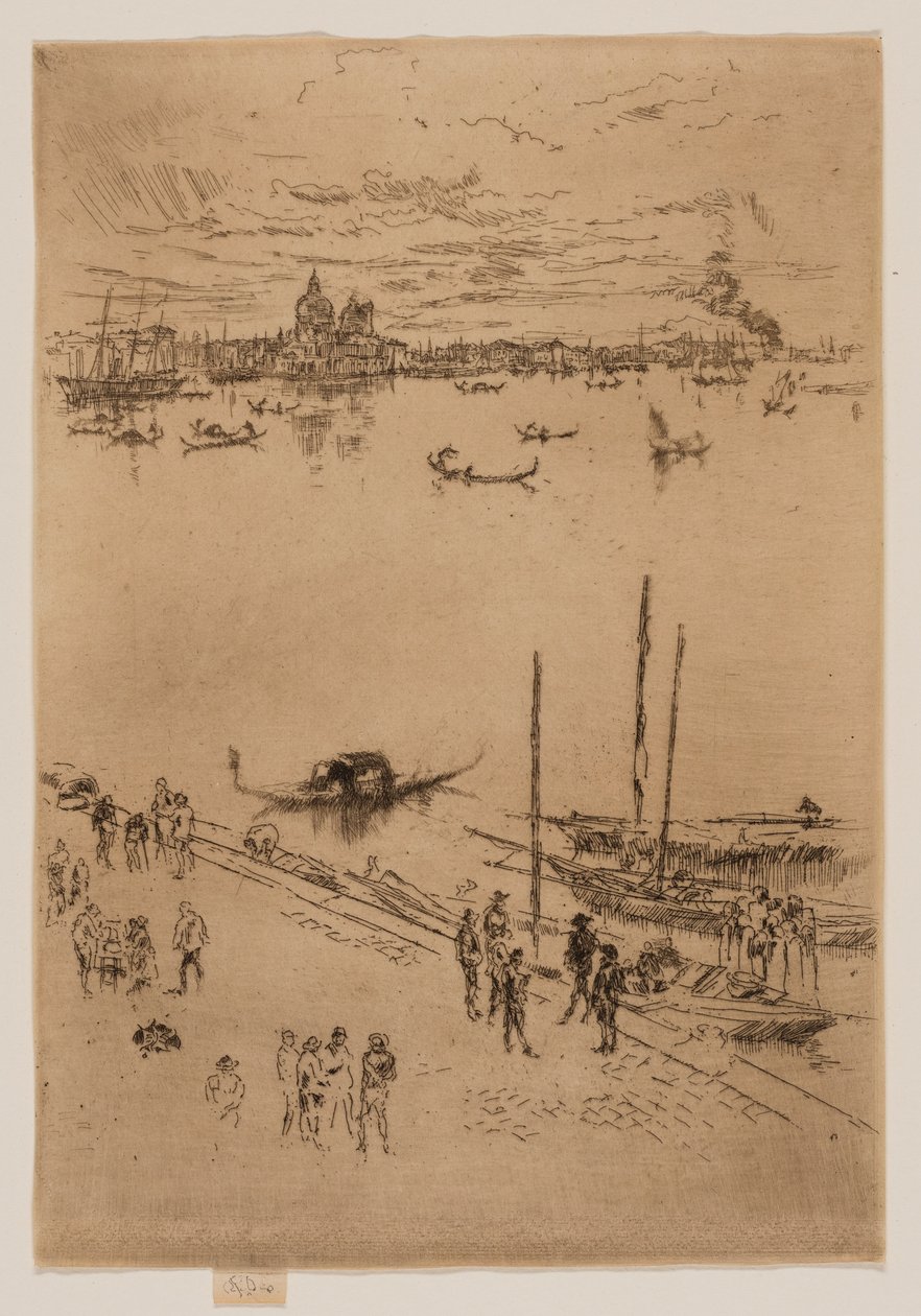 Oppreist Venezia av James Abbott McNeill Whistler