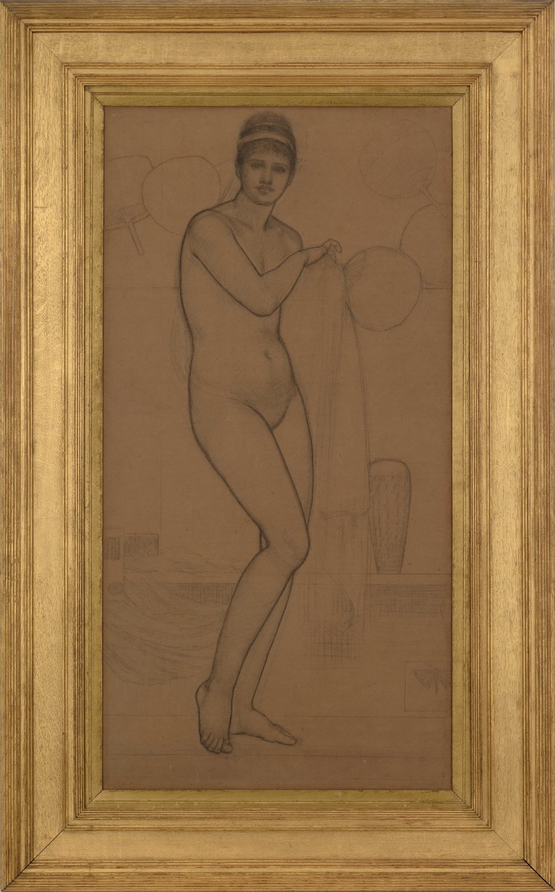 Venus (stående naken) av James Abbott McNeill Whistler