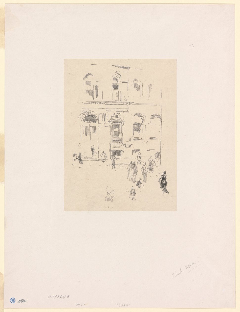 Victory Club av James Abbott McNeill Whistler