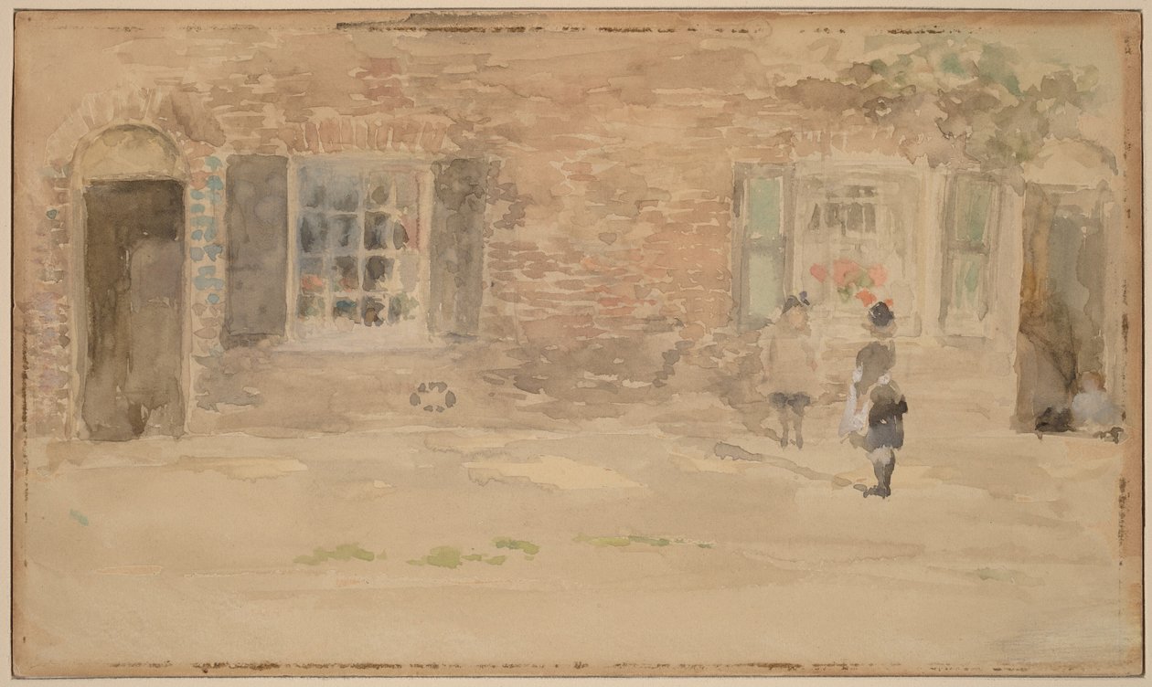 Landsbybutikk, Chelsea av James McNeill Whistler