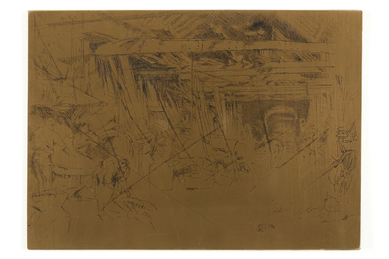 Wheelwright av James Abbott McNeill Whistler