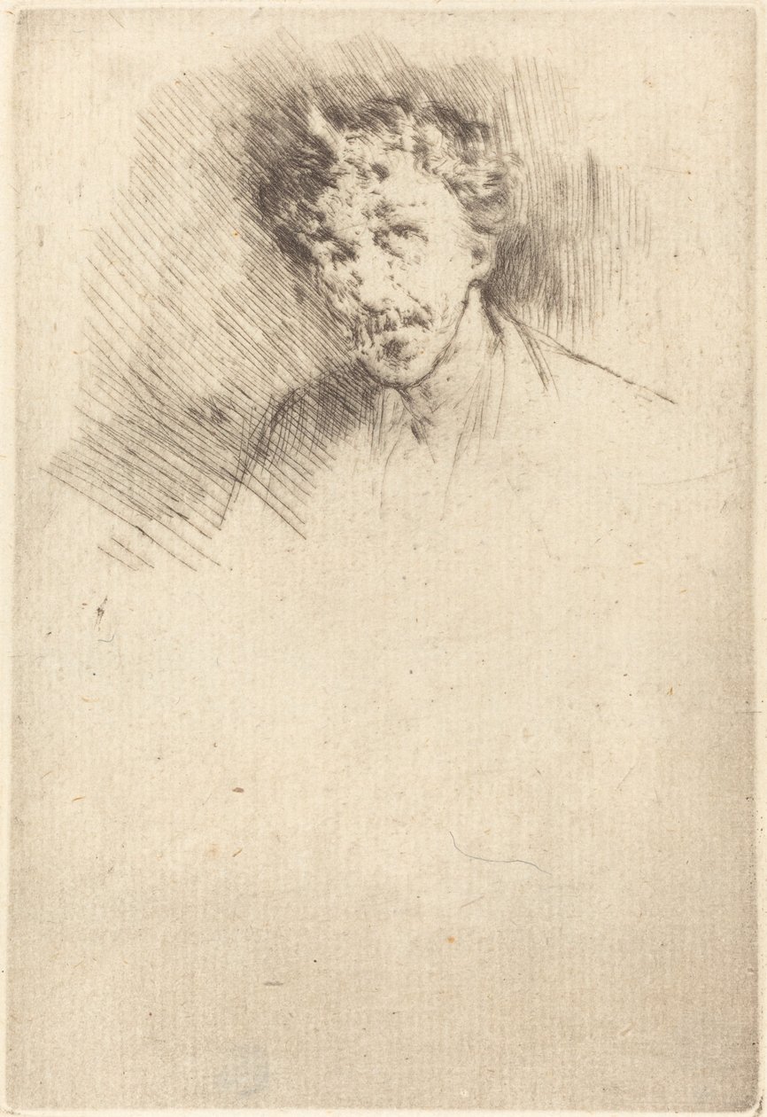 Whistler med White Lock av James Abbott McNeill Whistler