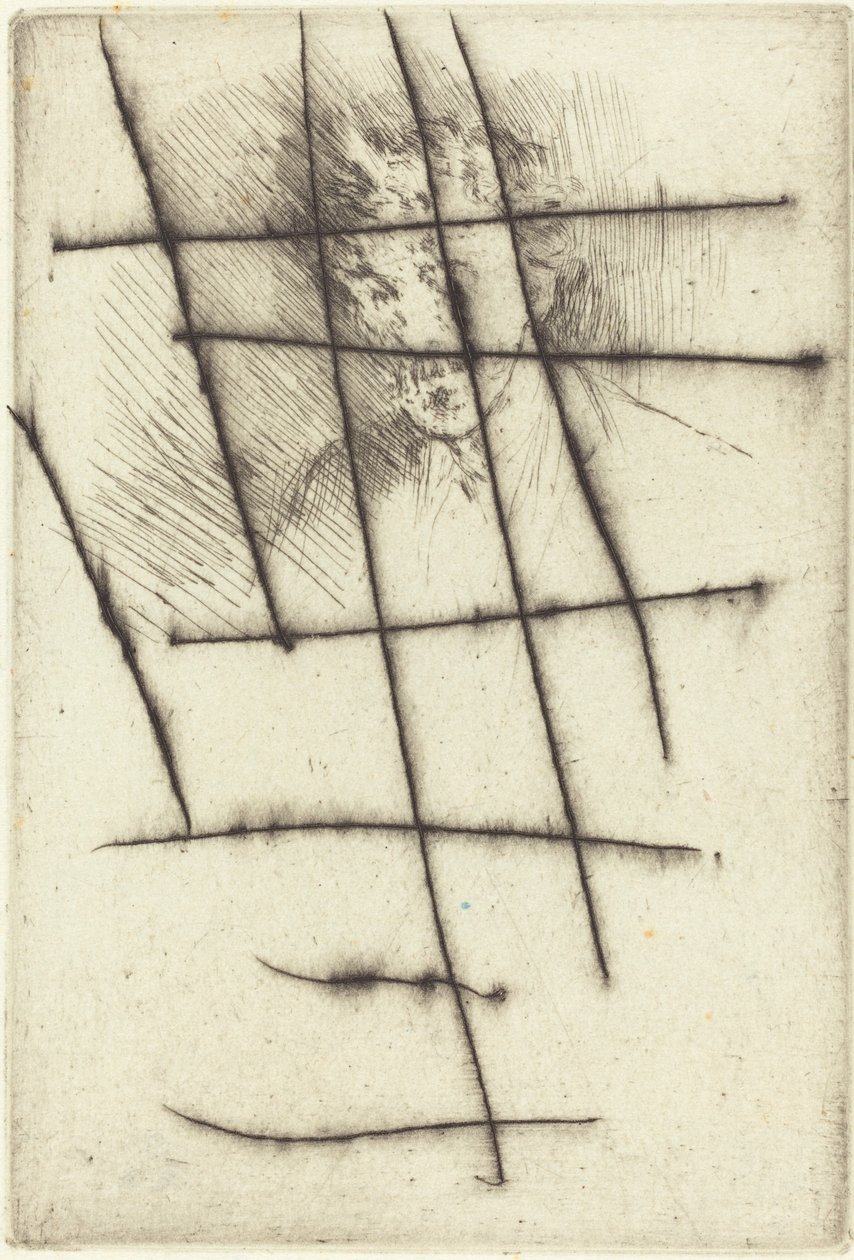 Whistler med White Lock av James Abbott McNeill Whistler