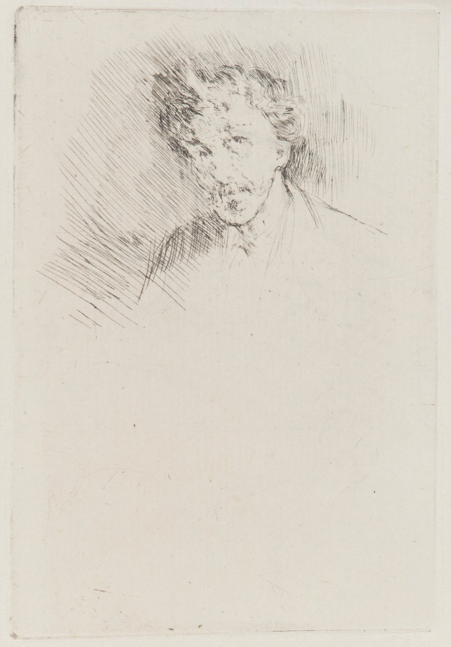 Whistler med White Lock av James Abbott McNeill Whistler