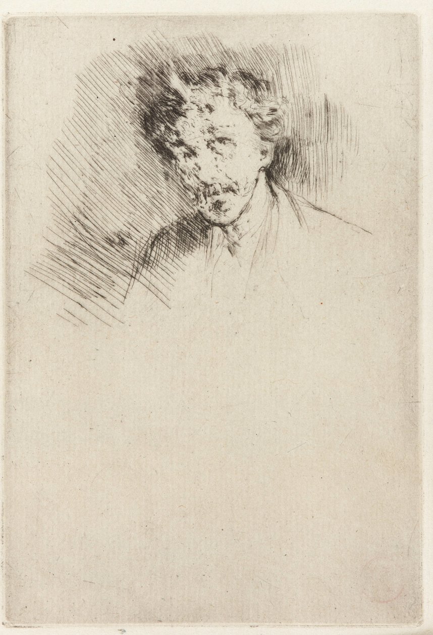 Whistler med White Lock av James Abbott McNeill Whistler