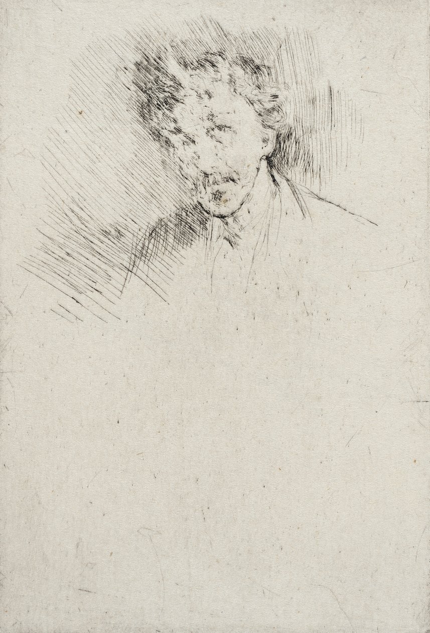 Whistler med den hvite hårlokken av James McNeill Whistler