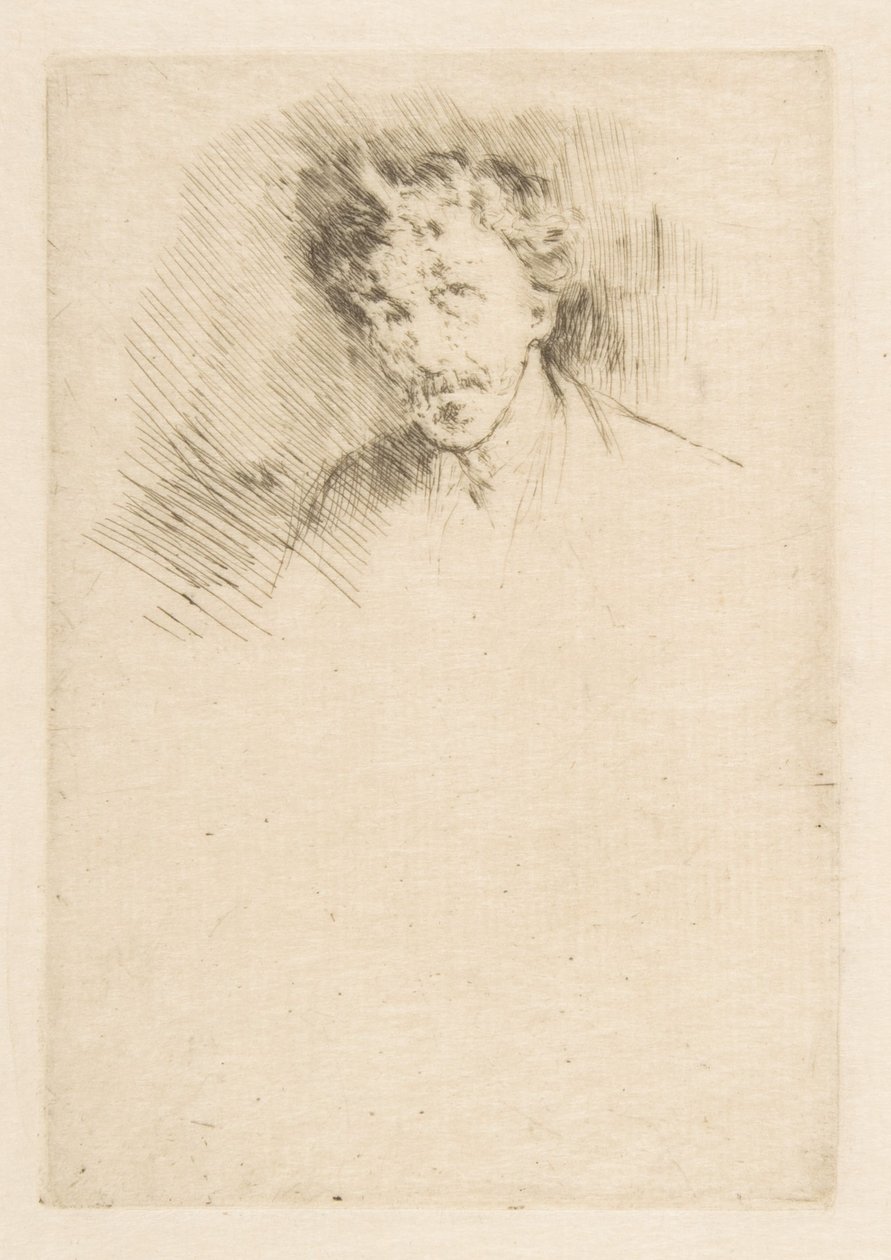 Whistler med den hvite hårlokken av James McNeill Whistler