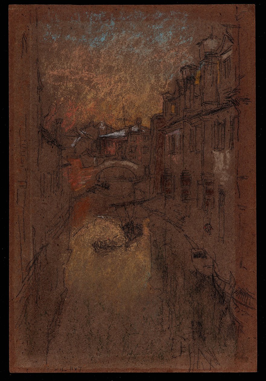 Vinterkveld av James Abbott McNeill Whistler