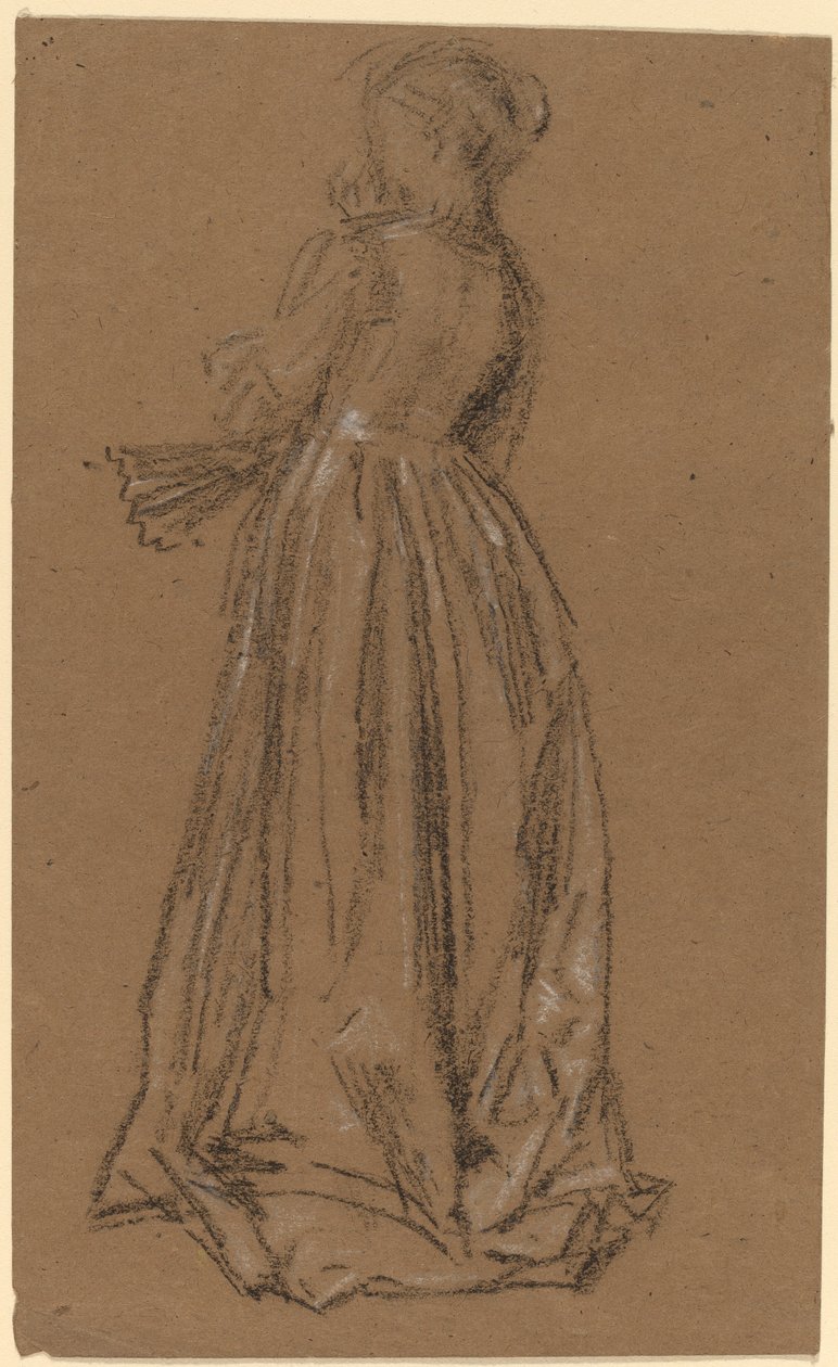 Kvinne med fan av James Abbott McNeill Whistler
