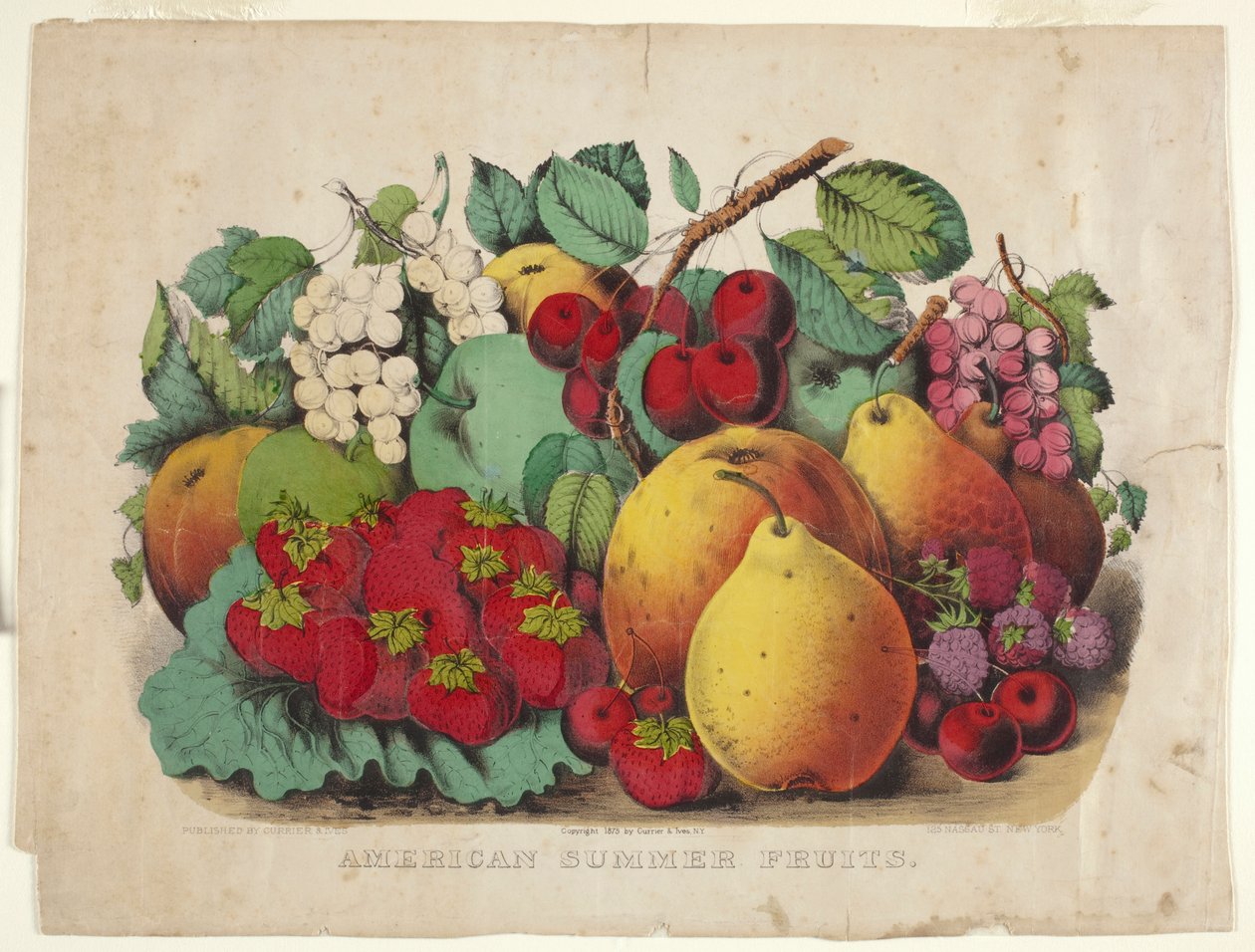 Amerikansk sommerfrukt av James Merritt Ives