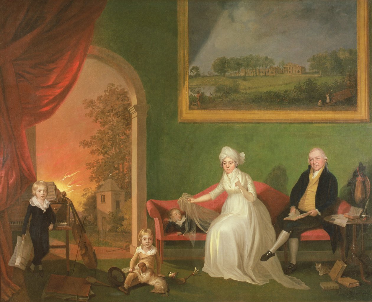 Portrett av Robert Mynors av James Millar