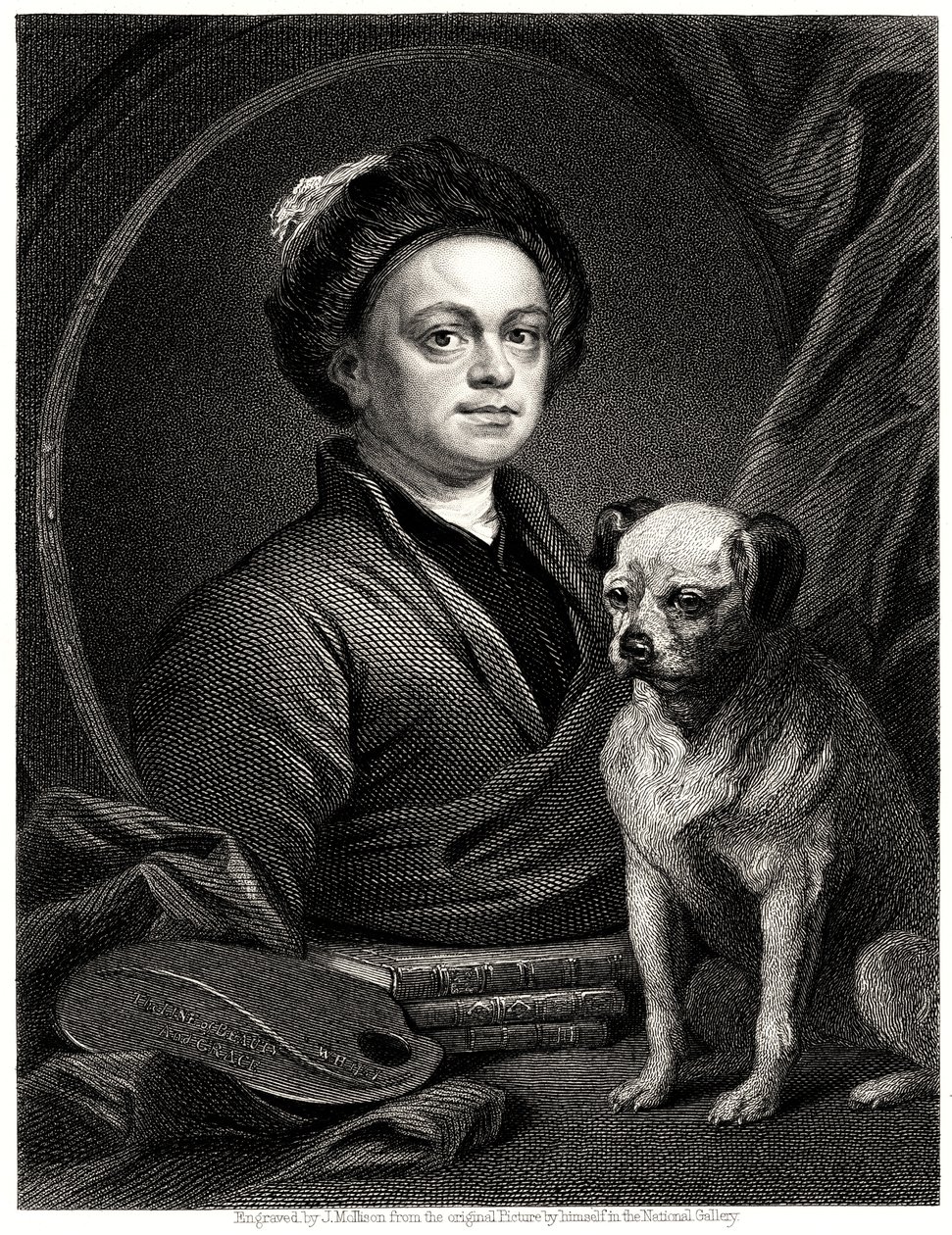 William Hogarth, 1800-tallet av James Mollison