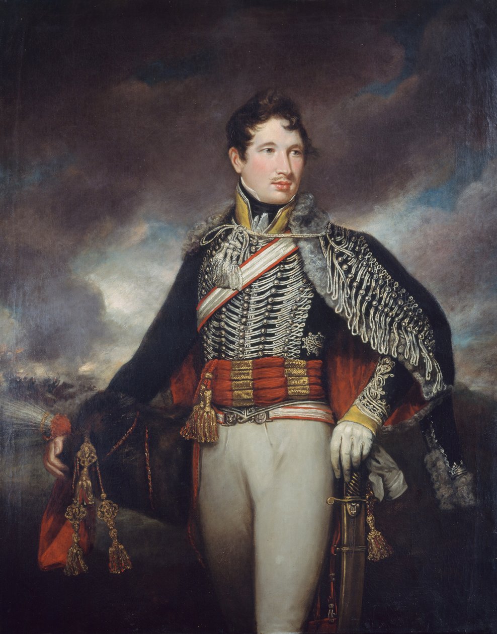 Løytnant Andrew Finucane, 10th Light Dragoons, 1811 av James Northcote