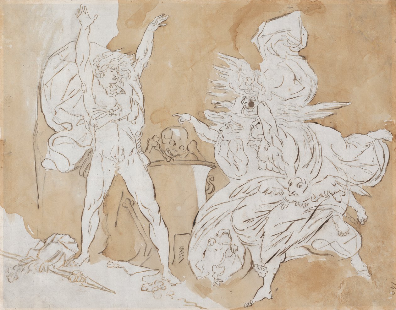 Macbeth og heksene av James Northcote