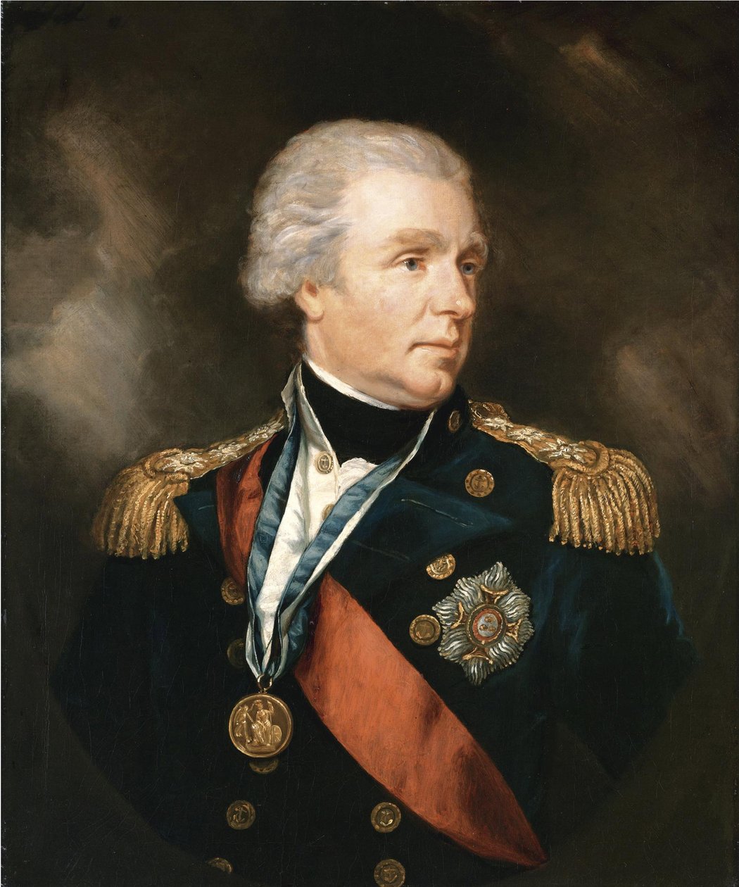 Portrett av admiral William Waldegrave av James Northcote