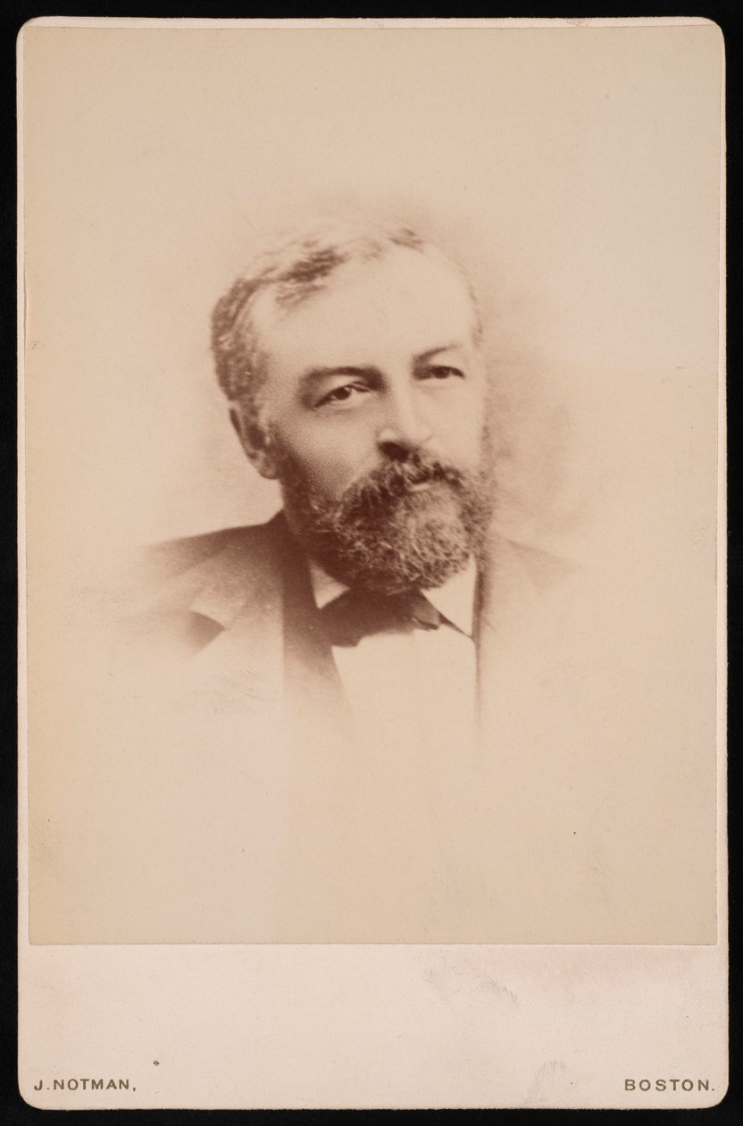 Portrett av Samuel Pierpont Langley 1834-1906, før 1890. av James Notman