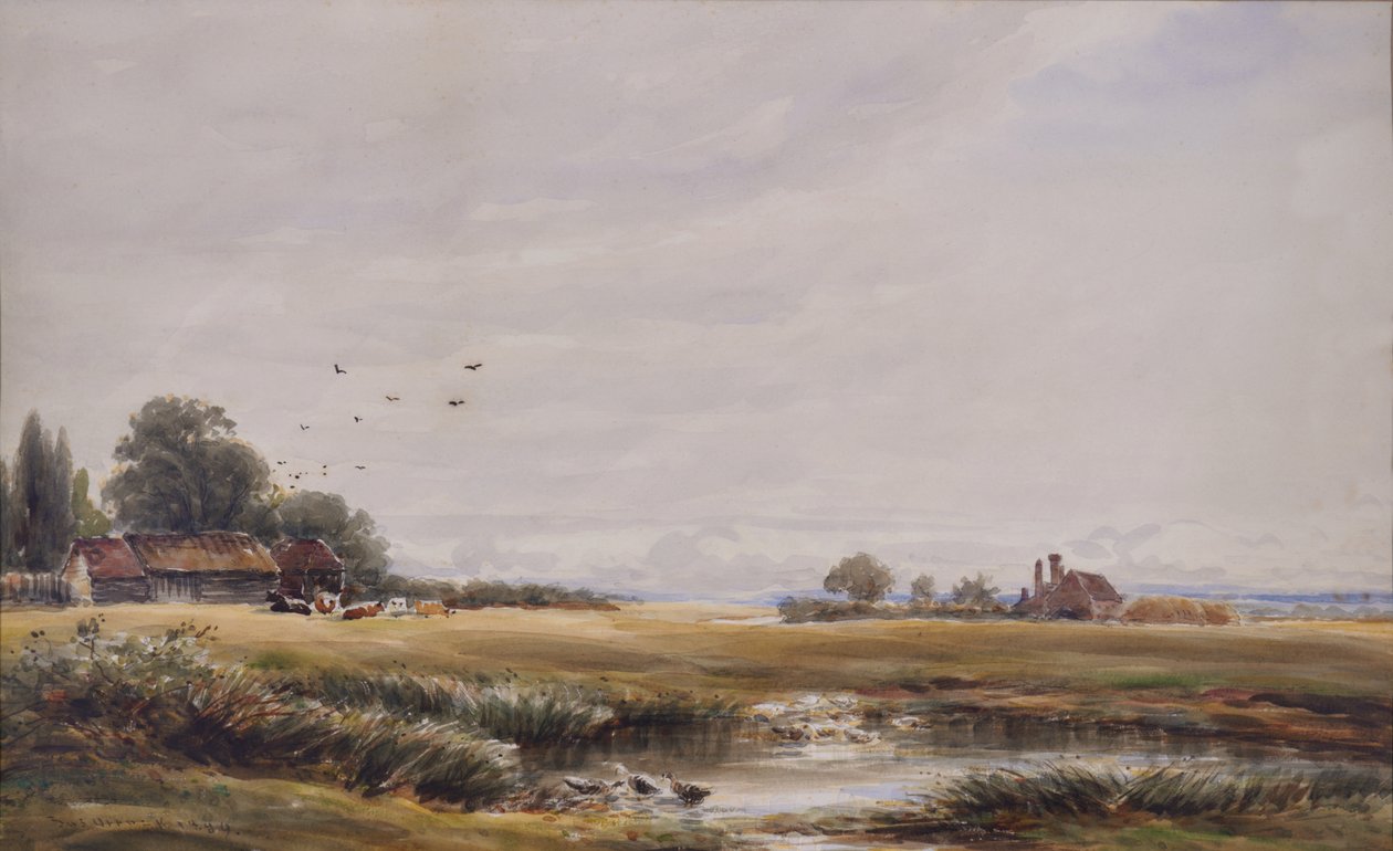 Landsbydammen av James Orrock