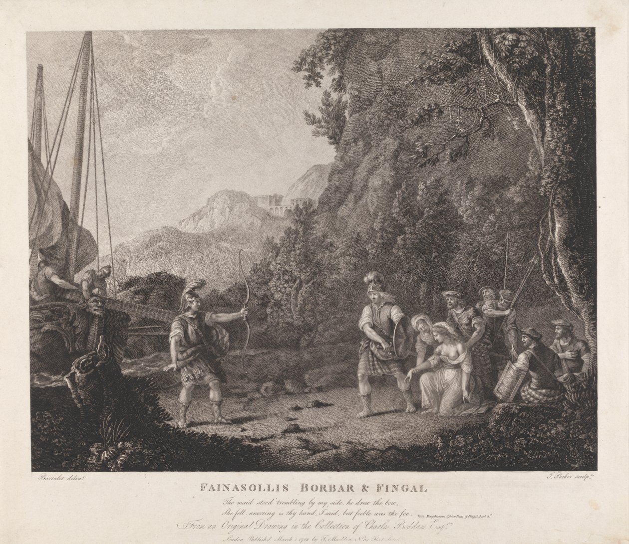 Fainasollis, Borbar og Fingal av James Parker